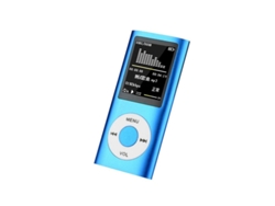 Reproductor de MP3 para iPod Estilo 32Gb Portátil 1.8In Lcd Mp4 Música Video Reproductor multimedia Radio Fm Reproductor de Mp4 colorido portátil Video musical Azul CUICH