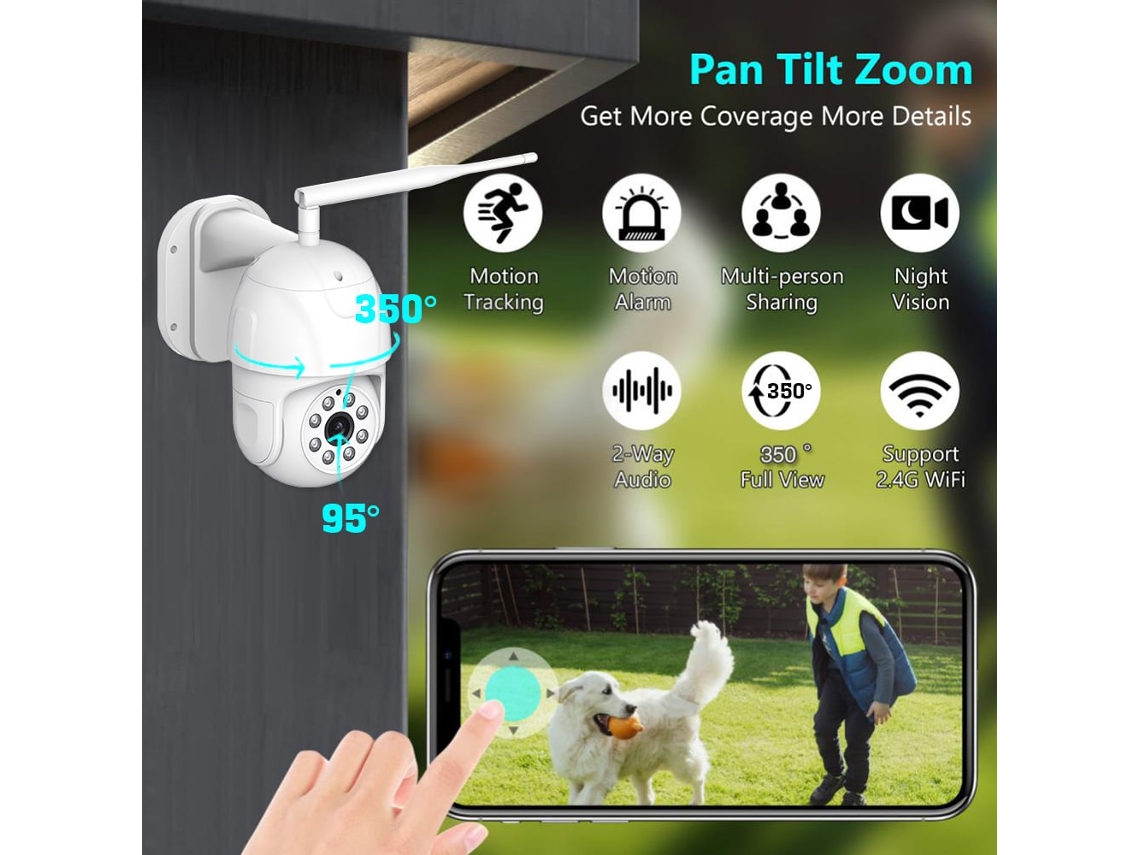 2026-cámara Bombilla Inteligente 1080p, Cámara De Seguridad 360 Grados Wifi Exterior, Vigilancia Hogar