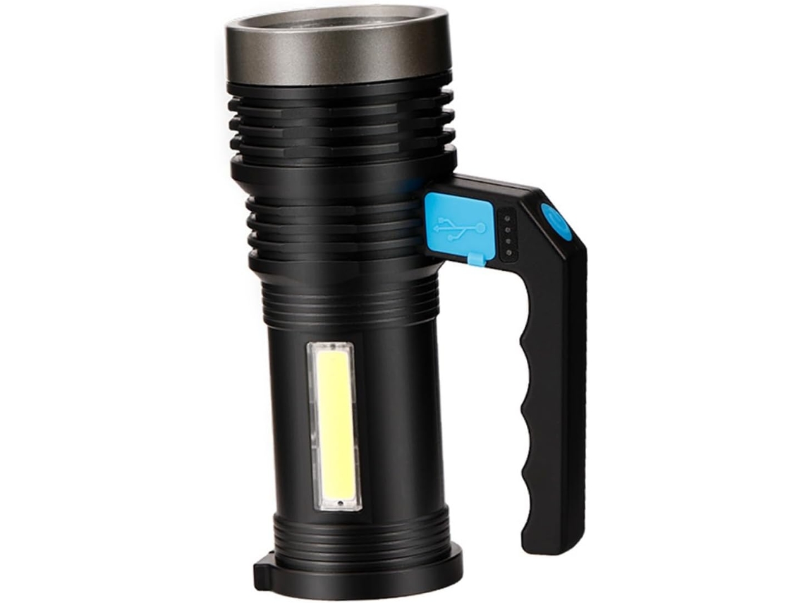 Linterna Usb Recargable Para Acampar Y