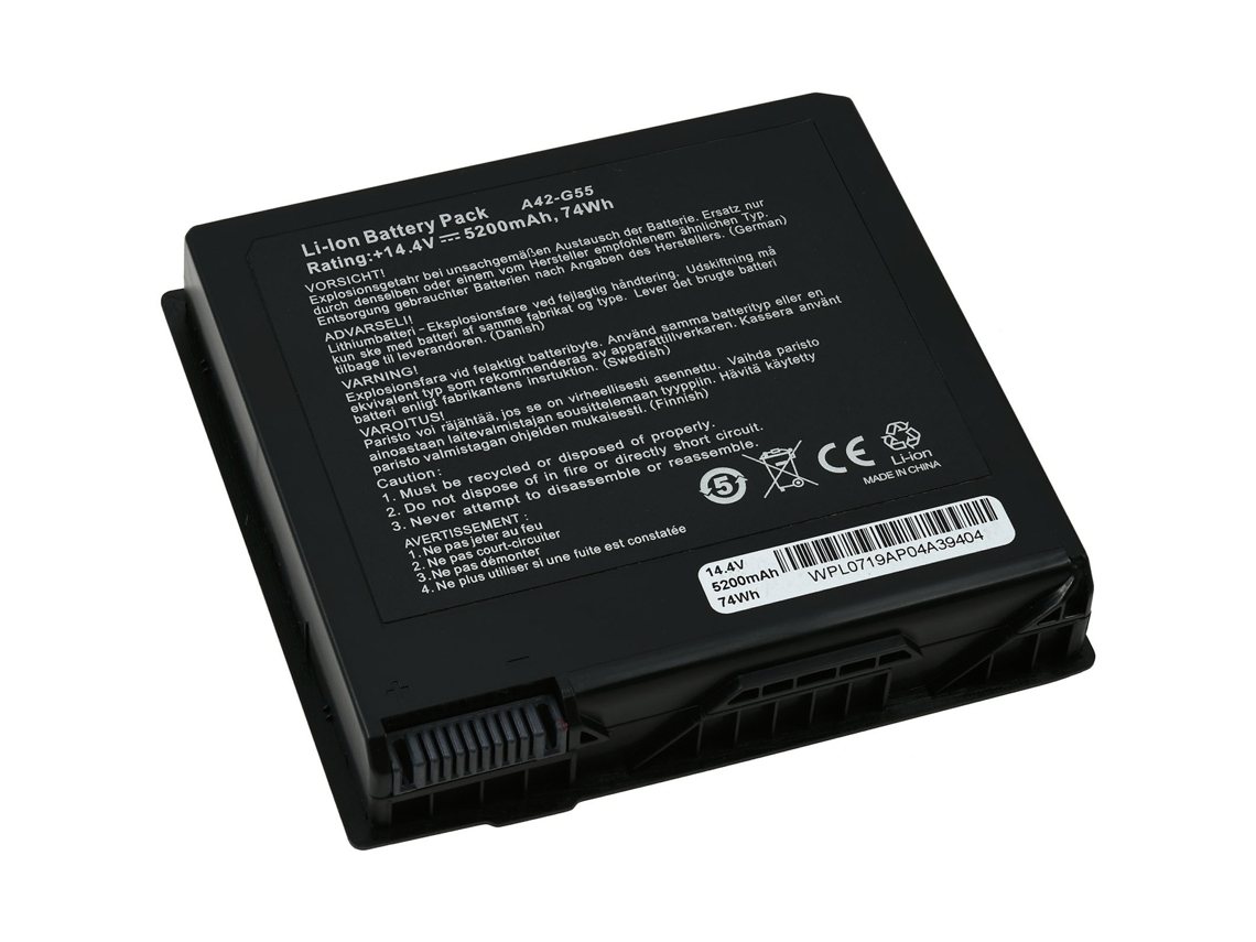 Batería POWERY 1.10.ASU.16.190 para Asus G55VM-DH71