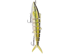 Señuelo De Pesca Artificial Con Anzuelo N.° 3, Hundimiento Rápido, Abs Multiseccional, Para Agua Dulce Y Salada.