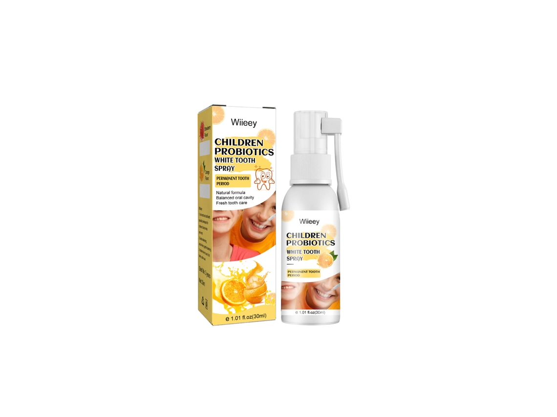Spray limpiador blanqueador de dientes para el cuidado dental infantil