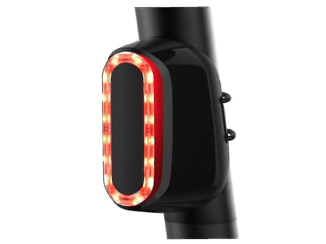 Luz Trasera Bicicleta Detección Frenado Usb Recargable Ipx8 Mtb Negro Yizhood