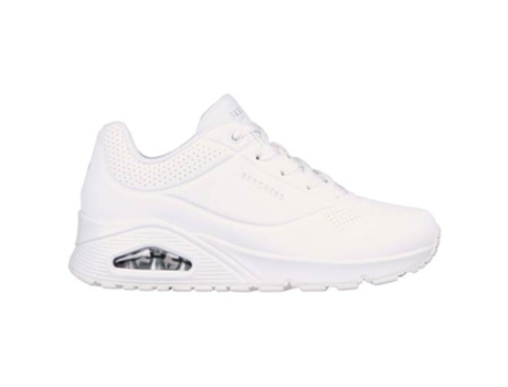 Zapatillas para Mujer SKECHERS (38,5 - Blanco)