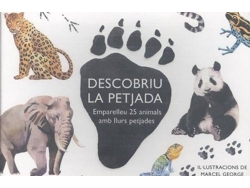 Libro (Cat).Descobriu La Petjada:Emparelleu 25 Animals de Marcel George (Catalán)