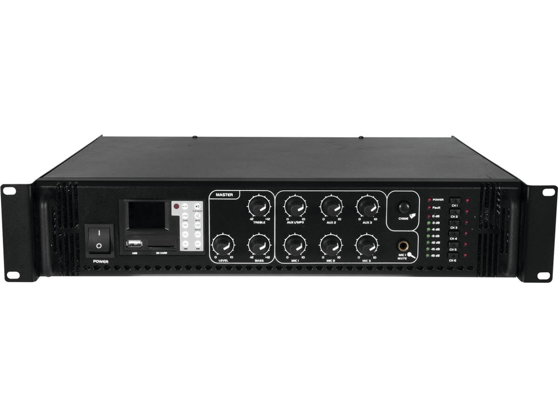 Amplificador de Mezcla OMNITRONIC MPZ-650.6P