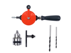 Punzón Manual Para Carpintería Y Bricolaje, Fabricado En Acero 45 Con Portabrocas De 0,6-10 Mm. Ideal Para Madera Y Materiales Ligeros.