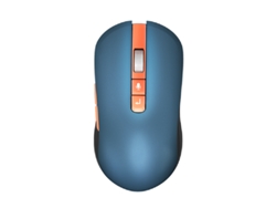 Ratón de voz inalámbrico Yizhood V8 2.4G, inteligente, 2400 DPI, búsqueda por voz, traducción multilingüe de larga duración, para Windows y Mac, color azul