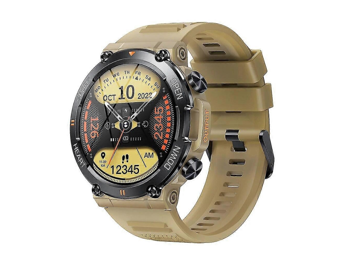 Melanda - Nuevo reloj inteligente para hombre de 1,39 pulgadas con Bluetooth y monitor de frecuencia cardíaca para Android e iOS, bicicleta eléctrica Ly de 400 mAh