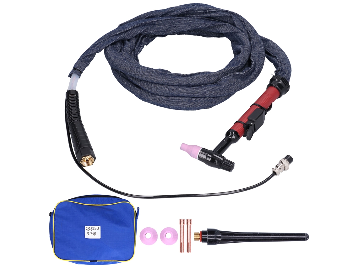 Antorcha De Soldadura Tig Con Kit De Cabezal Flexible, Pistola De Soldadura Por Arco De Argón Integra M16 Qq150 De 3,7 M