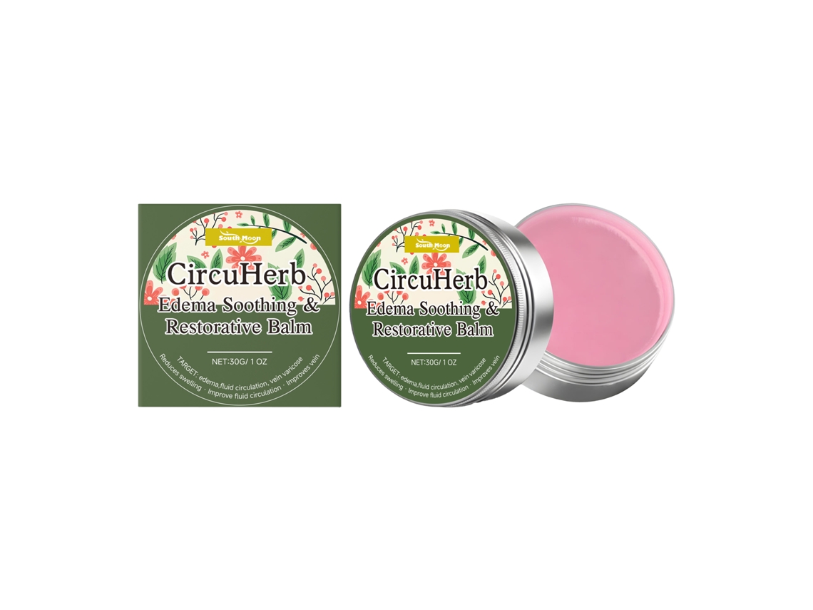 Crema herbal calmante de cuidado intensivo para pieles sensibles.