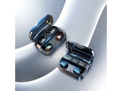 Auriculares Bluetooth, auriculares estéreo inalámbricos, pantalla LED, resistentes al agua, con micrófono. Mdug