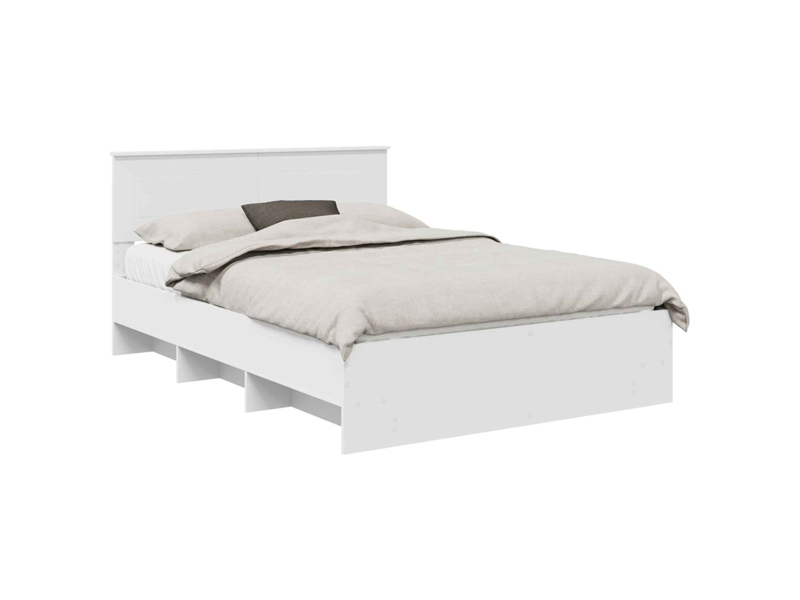 Maison Exclusive - Estructura De Cama 160 X 200 Cm Madera De Ingeniería