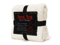 Snugrug Manta De Lujo Sherpa Fleece Sofá Tv Mantas De Regalo 127x178cm - Crema