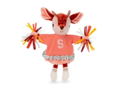 Marioneta de mano liliputiense Pompón Stella, muñeca suave para juegos de simulación y narración. Lilliputiens