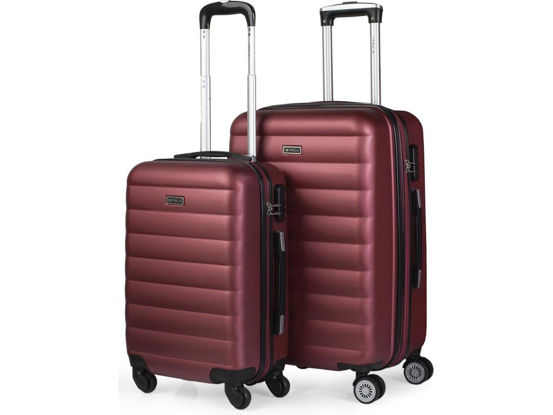 Conjunto de Maletas de Viaje ITACA ABS Rojo (105 L)