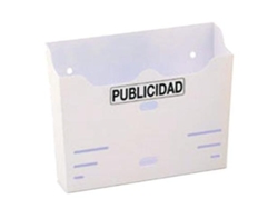 Btv cesta publicidad 11 horizontal blanco 360x255x100 mm 00180