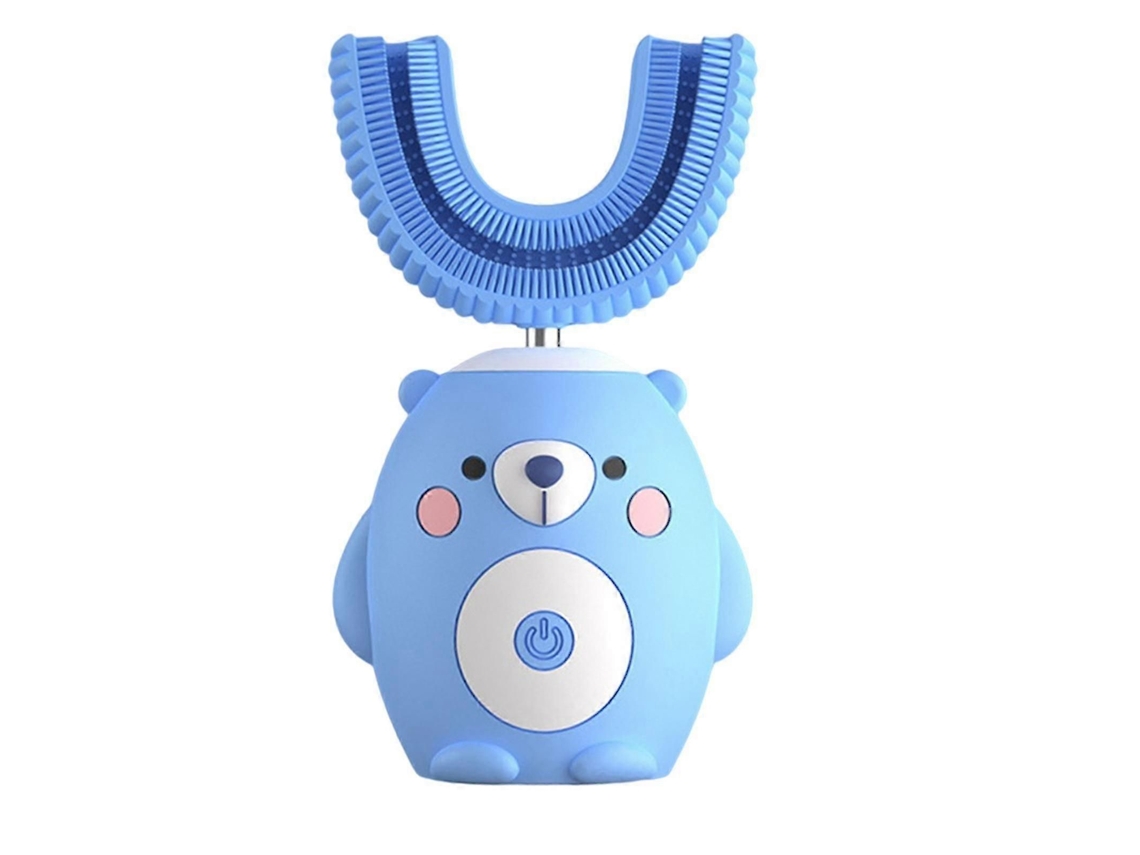 Escova De Dentes Elétrica Infantil De Silicone, Modelo Papanicolaou, Para Treinamento Dos Dentes.