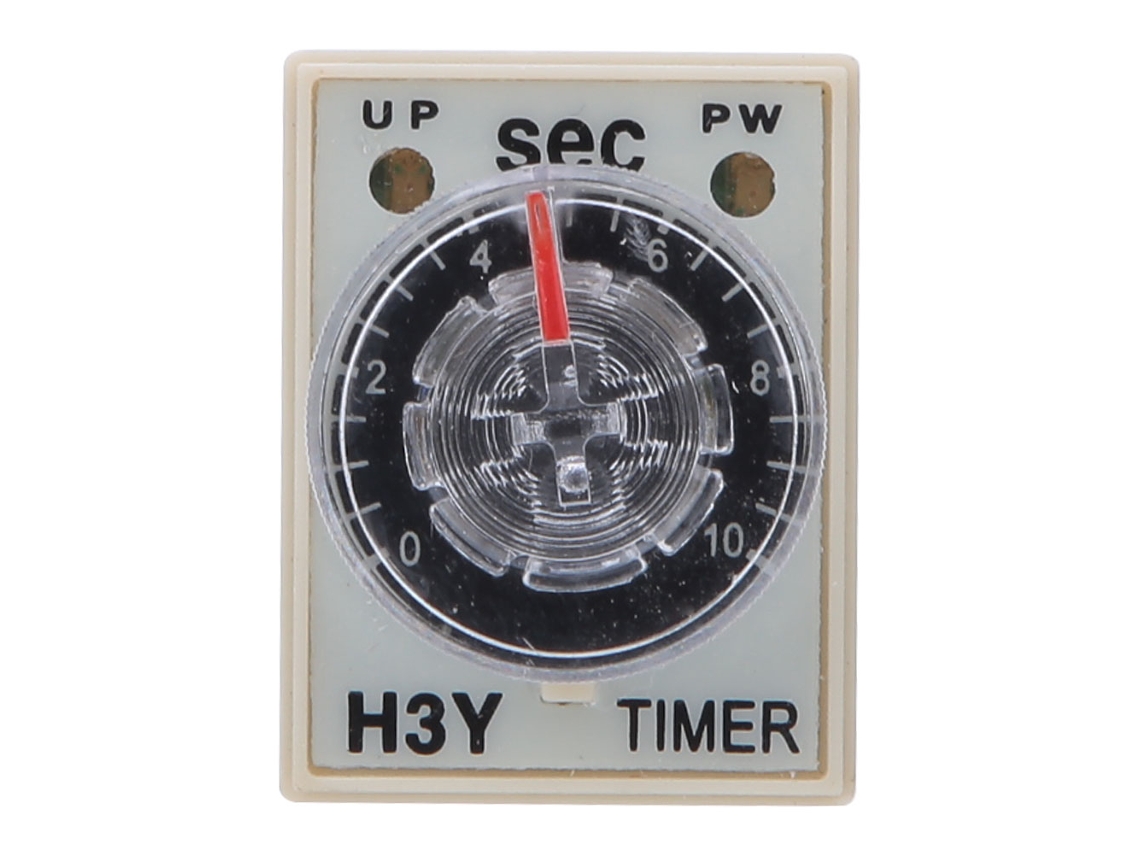 Relé Temporizador H3y-2 8 Pinos Ajustável Alta Precisão 0-10s 220vac Para Eletrodomésticos