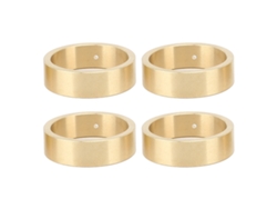 4 Anillos De Contrapeso Para Llanta De Coche Rc Hobbyplus 1/18 4wd Cp18p Diámetro 1,50 Pulgadas Ancho 0,39 Pulgadas