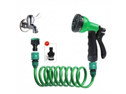 Manguera extensible Chrui de 20 m con conector rápido de EVA y 8 modos.