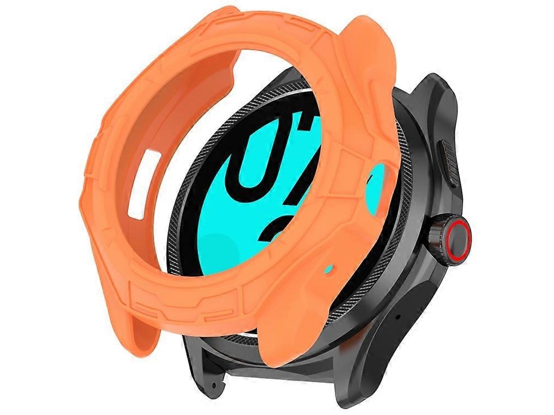 Funda protectora para reloj inteligente Ticwatch Pro 5, a prueba de golpes y con estructura de TPU semienvuelta Facpoet