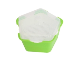 Bandeja De Germinación Para Semillas, Caja De Crecimiento Con Tapa, Ideal Para Hortalizas Frutas En Invernadero Jardín Nursery