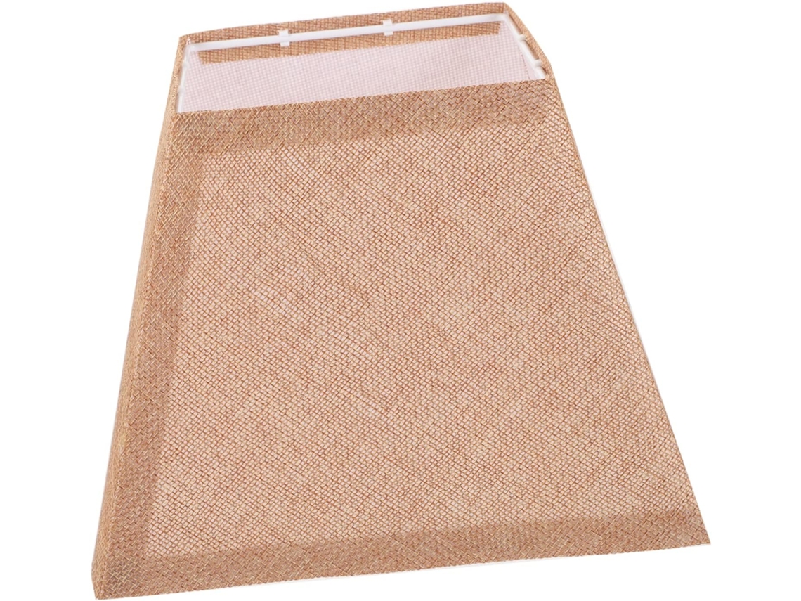 Lámpara de mesa fabricada en tejido resistente y duradero, un accesorio de iluminación compacto y sencillo. SFUSHOS