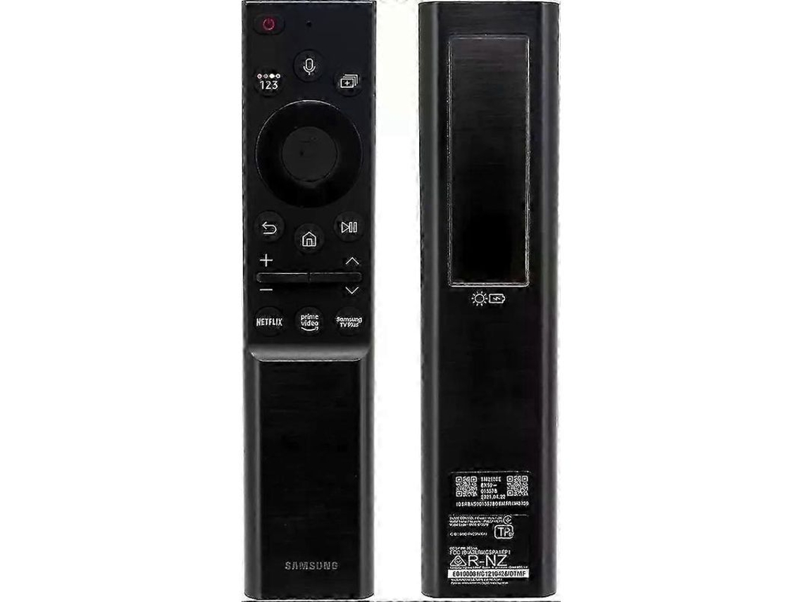 Control Remoto Original Samsung Bn59-01357b Recargable Con Energía Solar Para Pantallas Qled Y Control Por Voz.