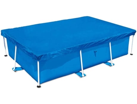 Cubierta rectangular para piscina de lona trenzada de PE resistente al agua - 260 * 170 CM ZMDECQNA