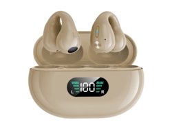 Auriculares Inalámbricos Pinza Conducción Ósea Inalámbrica Led Táctil YIZHOOD Bluetooth Naranja