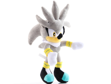 Animal de Dibujos Animados Suave, Muñeco de Peluche Sónico Relleno, Para Bebé 45Cm Sonic Gris