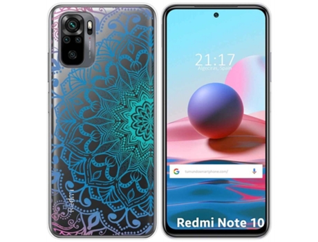 Carcasa Xiaomi Redmi Note 10 / 10S TUMUNDOSMARTPHONE Dibujos Transparente Multicolor