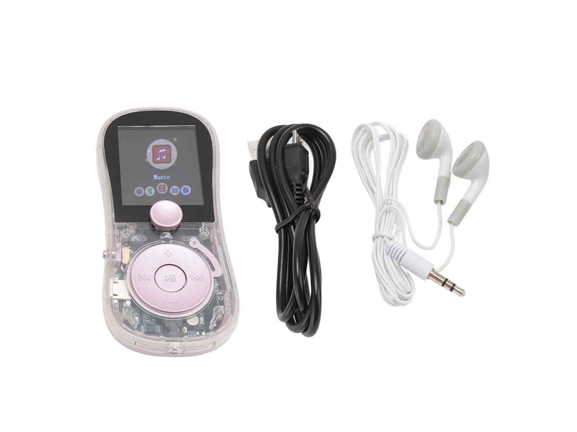 Reproductor Mp3 Mp4 Pantalla Lcd De 1,77 Pulgadas Reproductor De Música Portátil Con Altavoz Radio Fm Grabadora Libro Electrónico Visualización De Pe