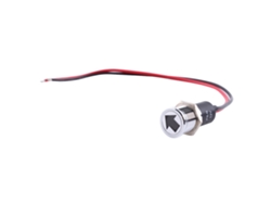 Panel De Luces Indicadoras Led De 12 V Y 14 Mm Para Bicicletas, Coches Y Barcos - Rojo, Azul, Verde