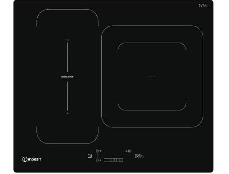 Placa de Inducción INDESIT IB 44Q60 NE (Eléctrica - 59 cm - Negro)