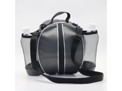 Bolsa deportiva portátil para balones de baloncesto, voleibol y fútbol de tamaño 7, con cremallera y cremalleras ajustables.