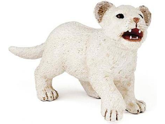 Figura PAPO León Blanco Bebé