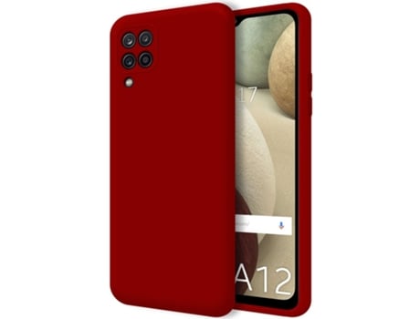 Carcasa Samsung Galaxy M12 TUMUNDOSMARTPHONE Silicona Líquida Rojo