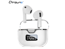 Auriculares YIZHOOD True Wireless Bluetooth Blanco