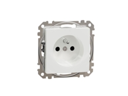 Toma 2Pe con Persianas Terminal Automática Blanco Sdd111012 Sedna Design Schneider ELECTRIC
