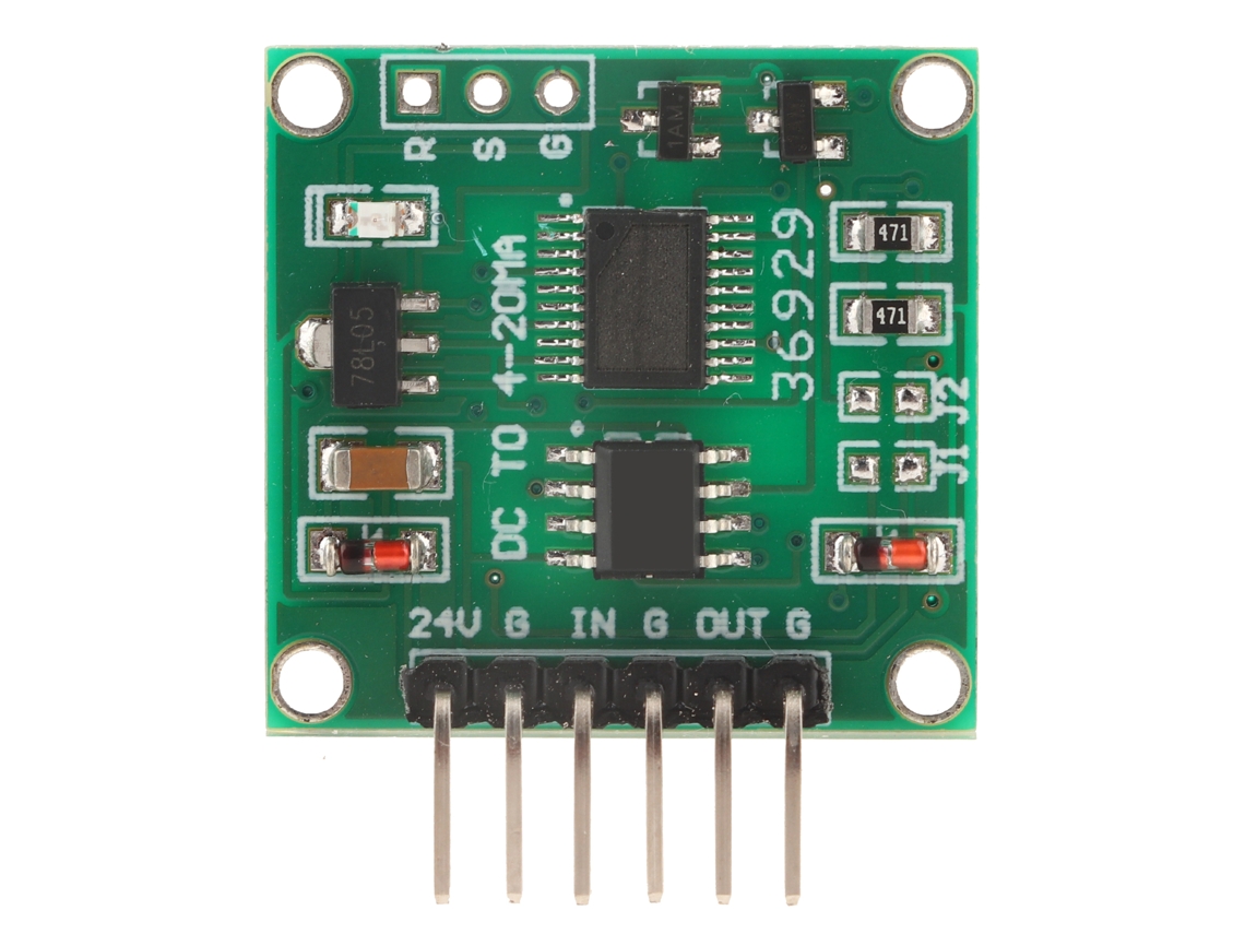 Módulo Convertidor Lineal Diy De 4-20 Mv A 0-5 V, Transmisor De 0-10 V, Sensor, Componentes Eléctricos