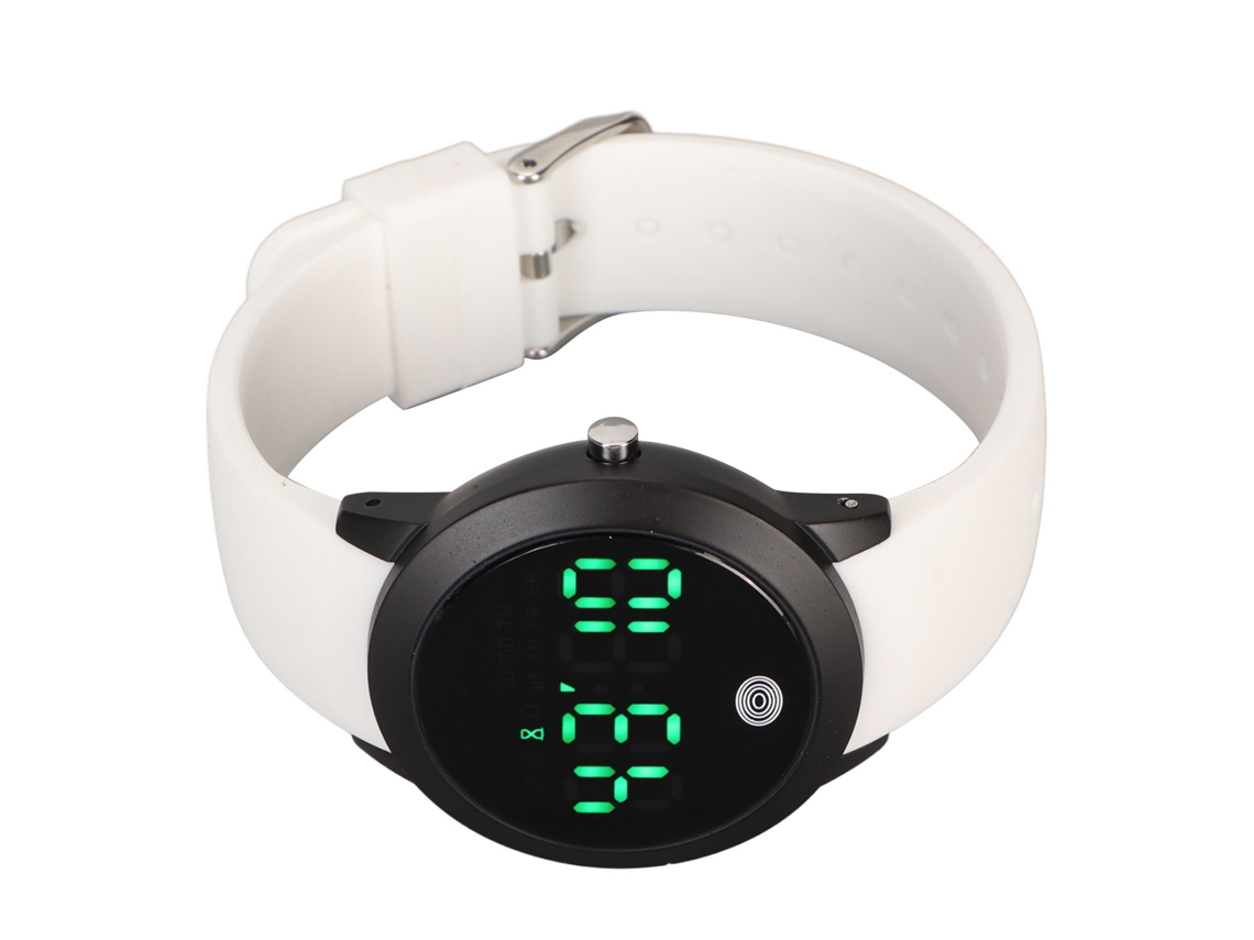 Reloj Digital Multifuncional, Resistente Al Agua, Con Pantalla Táctil, Temporizador De Cuenta Regresiva Y Modo Deportivo.