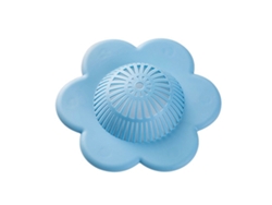Filtro de drenaje con ventosa para cocina, baño, azul, prevención de obstrucciones