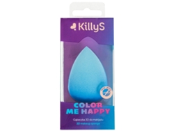 Esponja 3d Para Maquillaje Killys Color Me Happy Azul