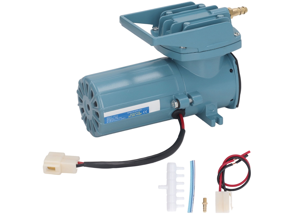 Bomba Neumática De Aluminio Mpq-902 Silenciosa Y Estable Para Corte Láser, 12 V Cc