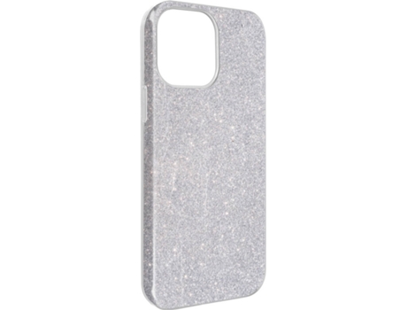 Funda Apple iPhone 13 Pro Max AVIZAR Purpurina (Plateado)