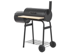 Parrilla Barbacoa BELIANI Satah Acero Negro 110x51x115