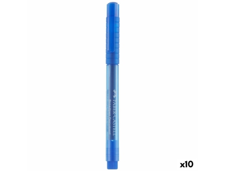 Rotuladores FABER-CASTELL Broadpen Document 1554 Azul (10 Unidades)