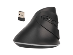 Ratón Vertical Inalámbrico Ergonómico Bluetooth 2.4g 800-1600 Dpi Para Pc Portátil Y De Escritorio